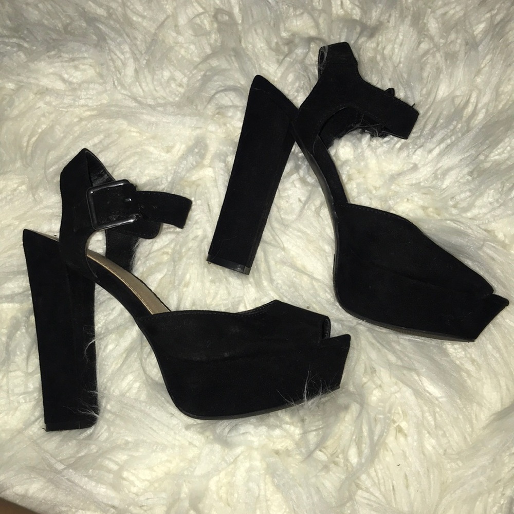 Black heels